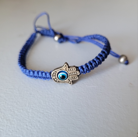 BUNDLE Woven blue and red bracelets - Picture 10 of 11